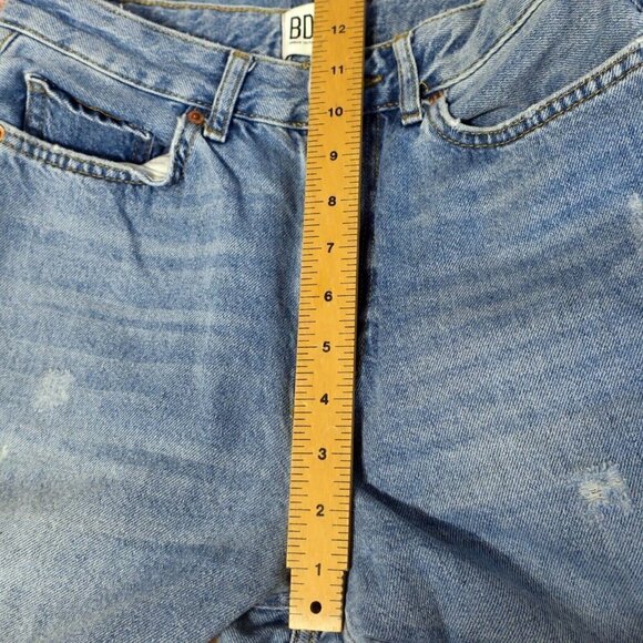 Urban Outfitters BDG Mom High-Rise Distressed Jeans Medium Wash Size 26 (26x29) - Picture 5 of 6